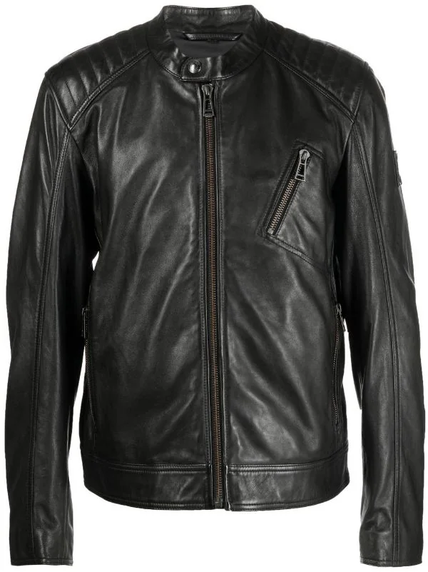 V Racer Blouson Jacket Black