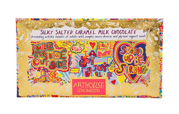 Full Of Joy Handmade Milk Chocolate Bar With Smooth Caramel