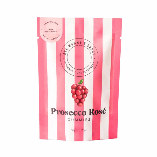 Gourmet Confectionery: Prosecco Rosé Gummies