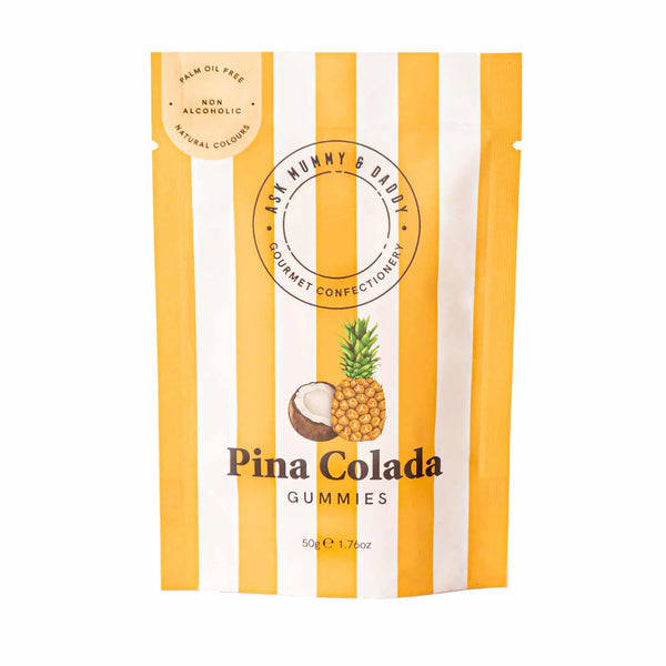 Gourmet Confectionery: Pina Colada Gummies