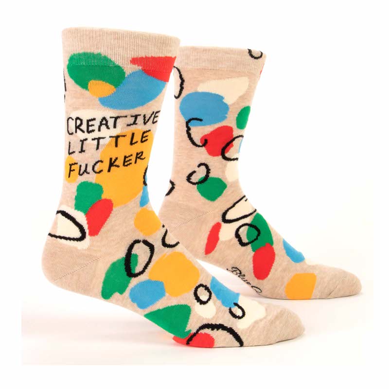 Creative Little Fucker Men's Socks