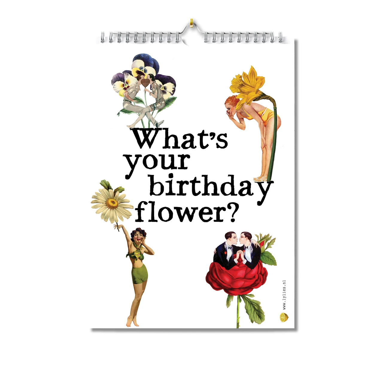 Lylies Birthday Calendar - Flowers