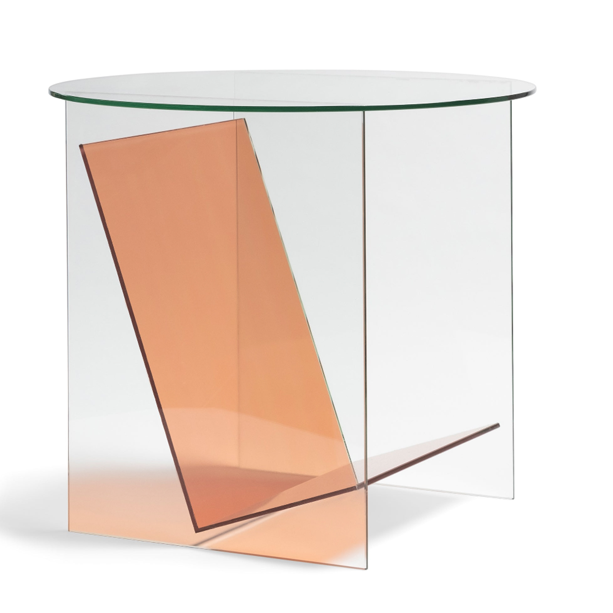 Orange Side Table