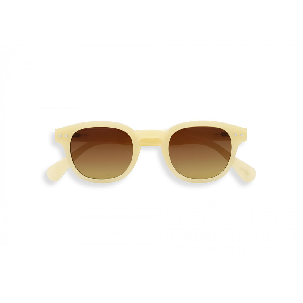 IZIPIZI Sunglasses #C - Glossy Ivory