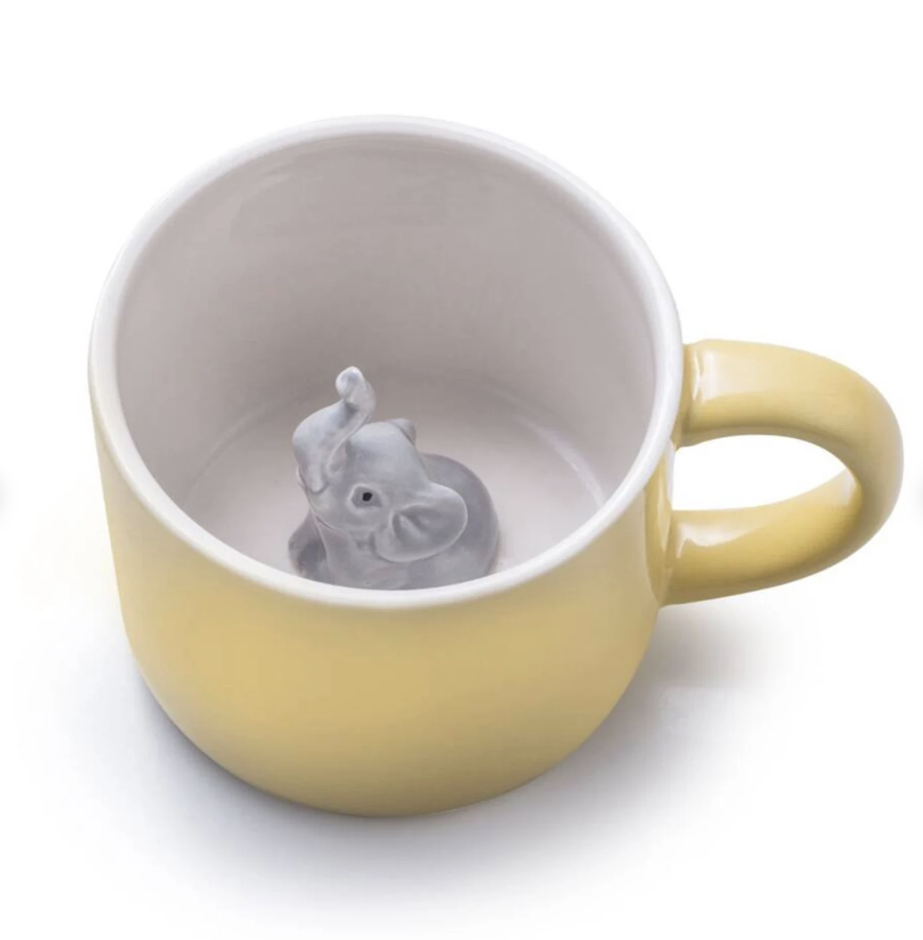 Donkey Products Surprise Hidden Elephant Mug- Porcelain