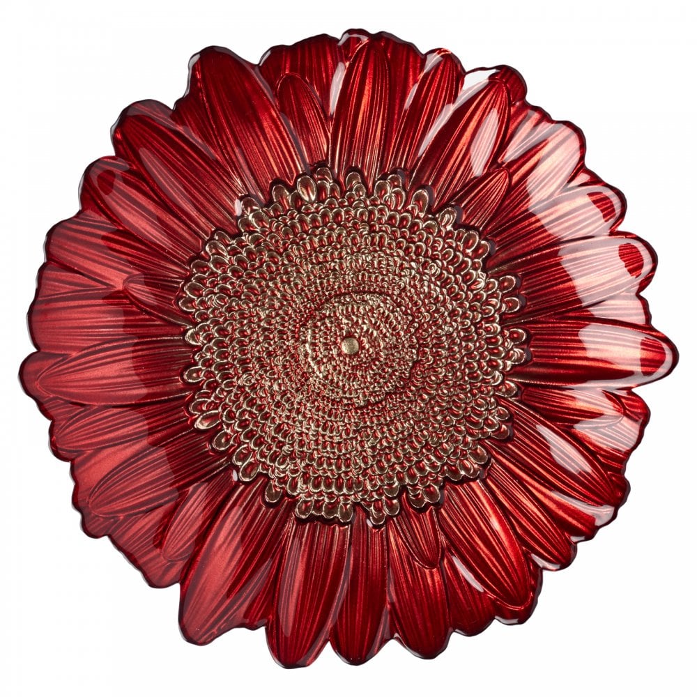 Anton Studio Designs Red Sunflower Bowl