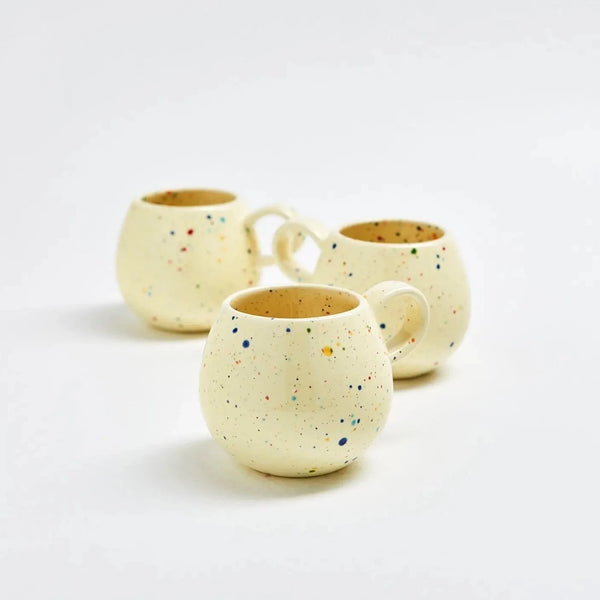 Small Party Ball Mug - Yellow