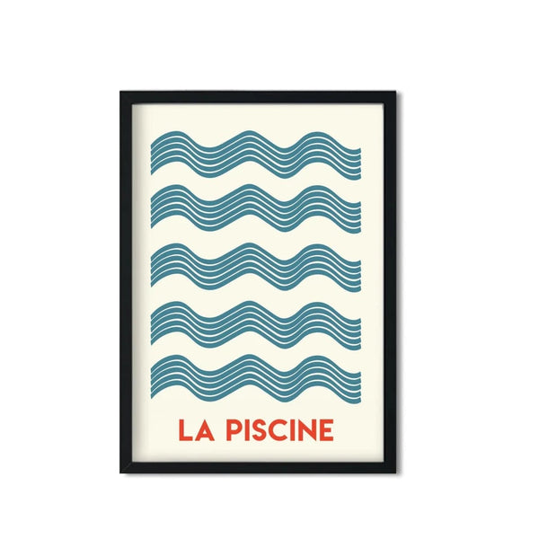 La Piscine Giclee Art Print - A3