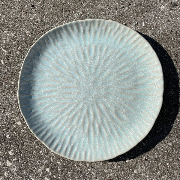 Seashell Plate - Light Green