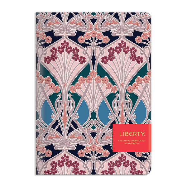 Ianthe Liberty Print Embroidered Notebook