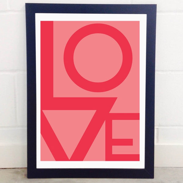 'love' Print