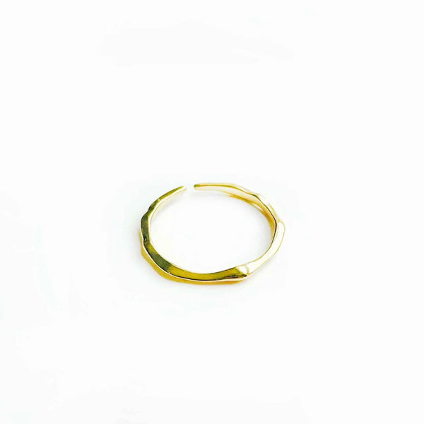 Hammered Stacking Ring