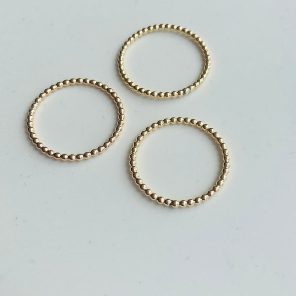 Gold Stacking Ring