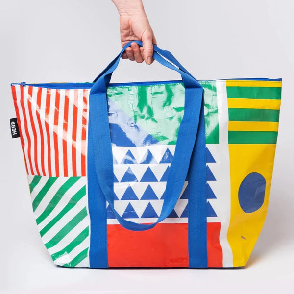 Memphis Zipped Medium Tote Bag