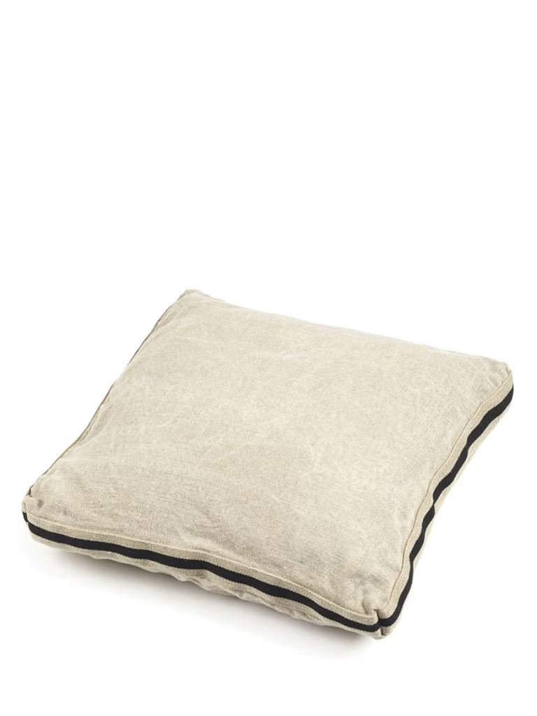 James Large Cushion & Insert In Flax