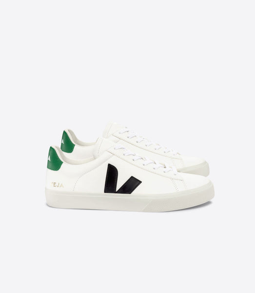 Campo Trainers - Extra White/black/emeraude