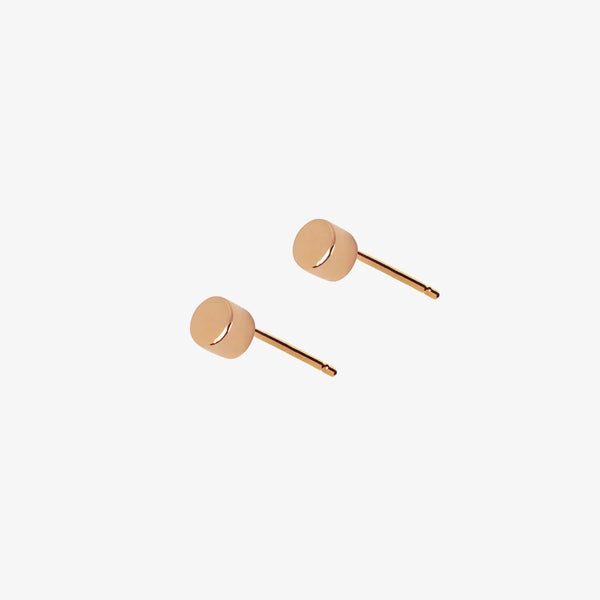 Earrings - Dot Studs - Rose Gold