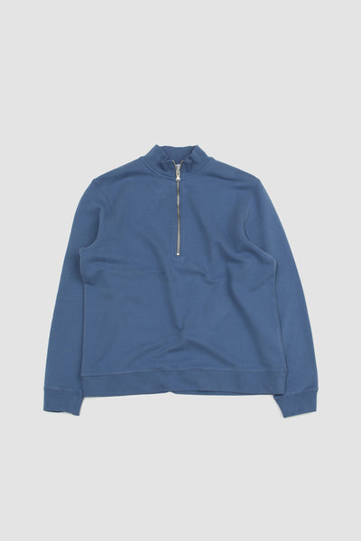 Half Zip Sweatshirt Bluestone