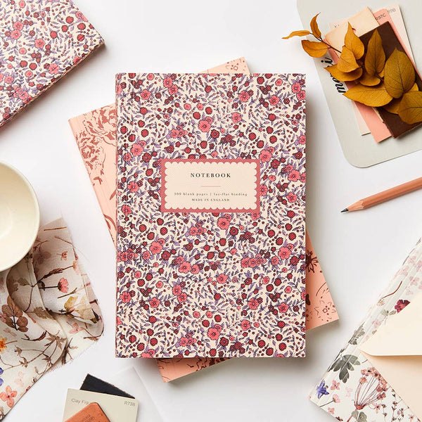 - L&l Wild Rose Notebook