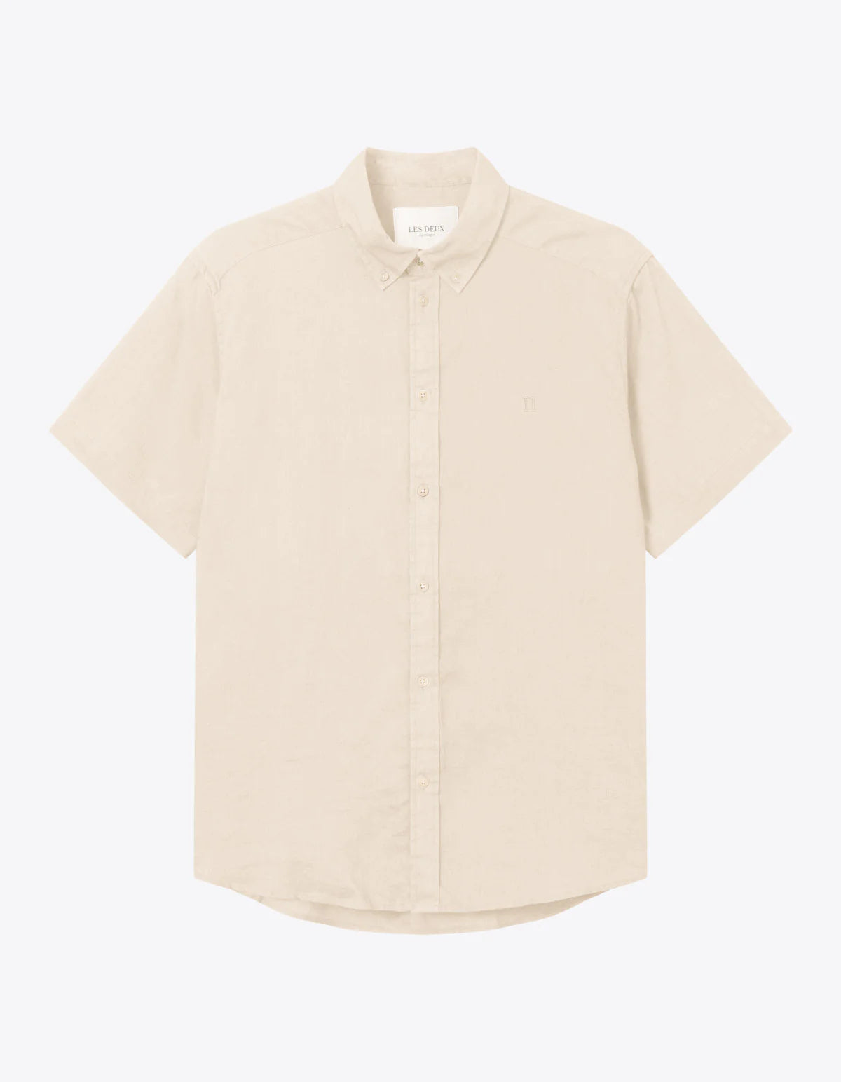 Kris Linen Ss Shirt - Ivory