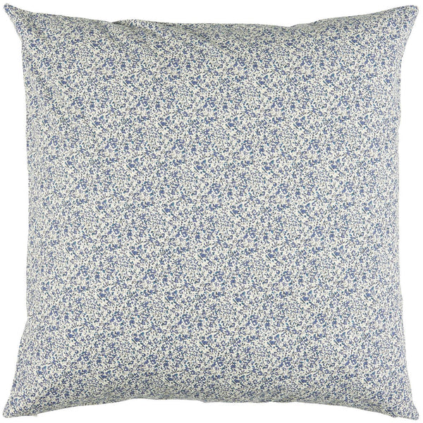 Blue Floral Ditsy Print Cushion