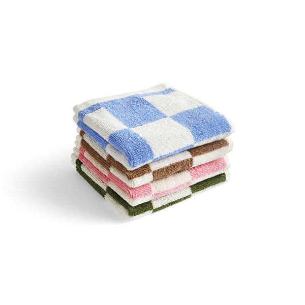 Small Check Plaid Towel