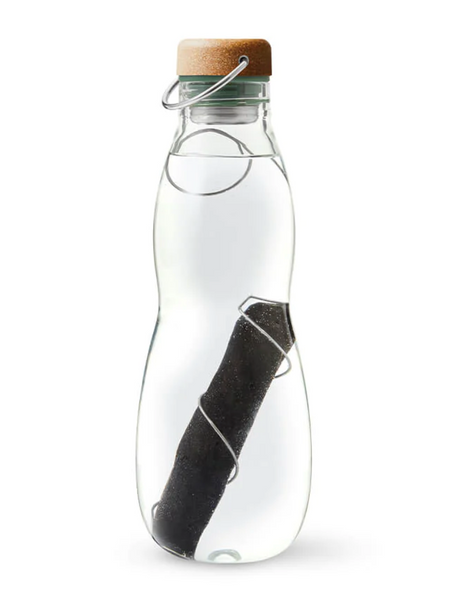 Eau Good Glass Water Bottle & Charcoal Filter