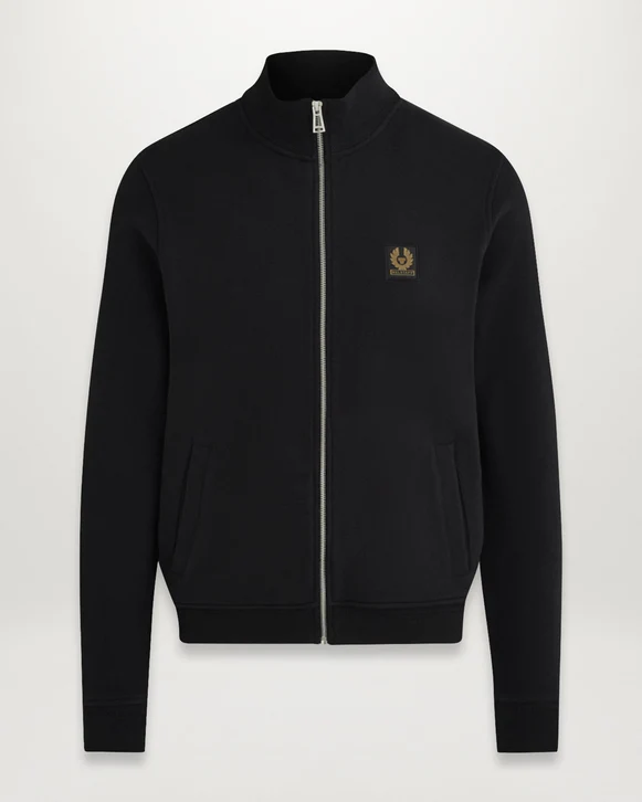 Belstaff Full Zip Sweatshirt Black