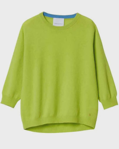 Sunny Cashmere Sweater - Lime Pun