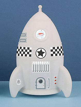 Large Led Night Light - Rocket To Decorate