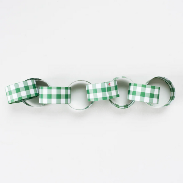 Gingham Paper Chain Kit