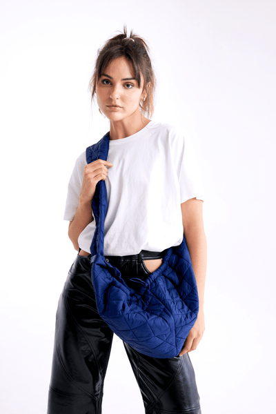 X Free People Eco Packable Sling Dog Carrier Bag In Navy