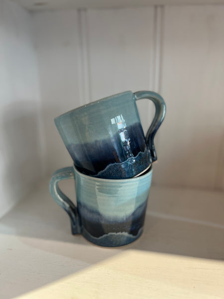 Blue Landscape Mug