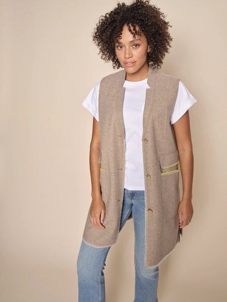 Roily Stitch Waistcoat