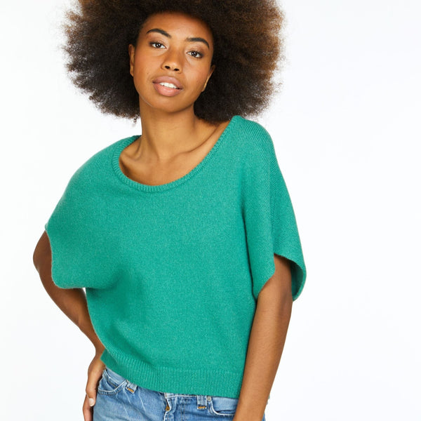 Alp Sleeveless Sweater - Green