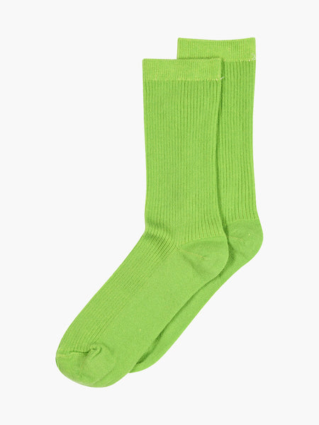 Cotton Rib Ankle Socks - Foliage