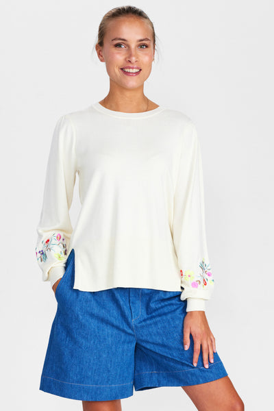 | Puk Pullover - Cloud Dancer