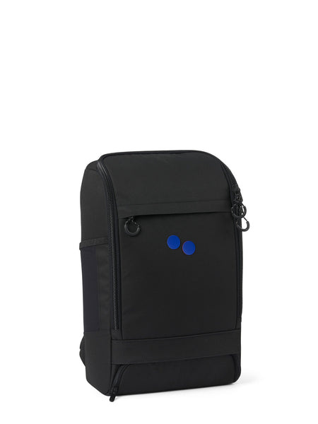 Cubik Black Poppy Blue Dots Medium Backpack