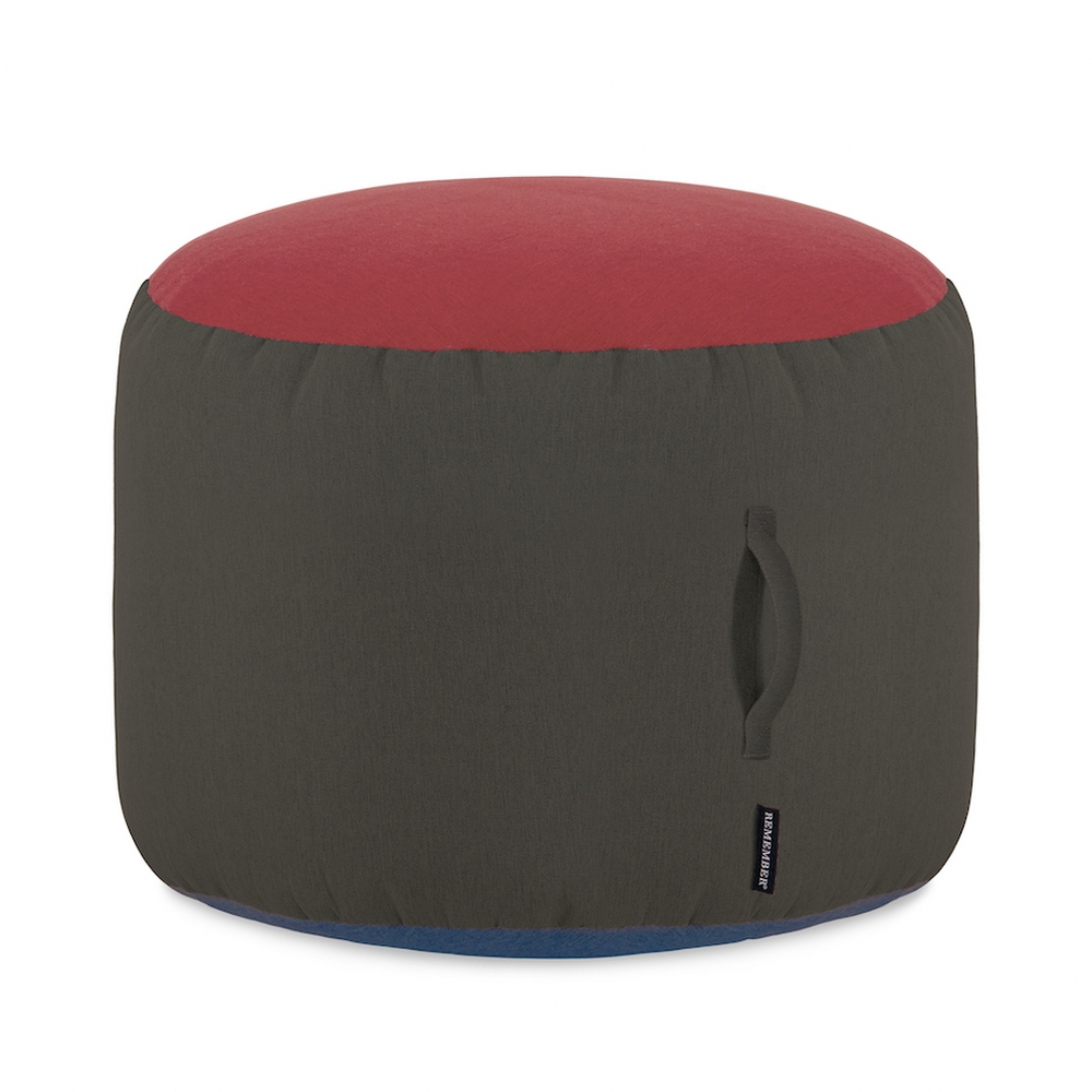 Remember Poufpouf Stool In Stone
