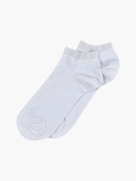 Pima Trainer Socks - White