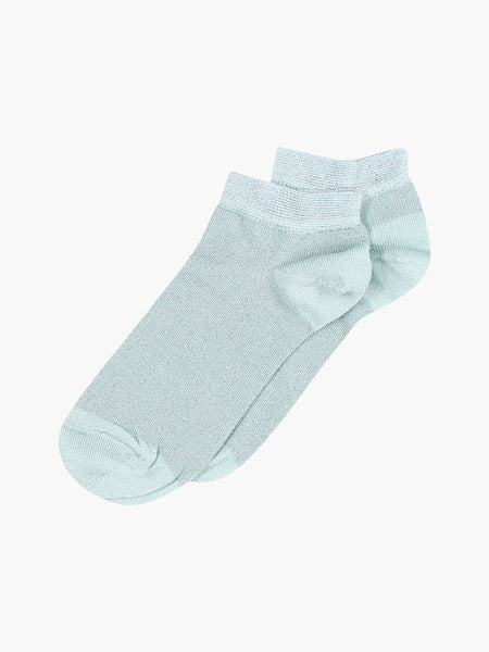 Pima Trainer Socks - Mineral Blue