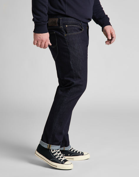 Lee Jeans Daren Straight Fit Stretch In Rinse