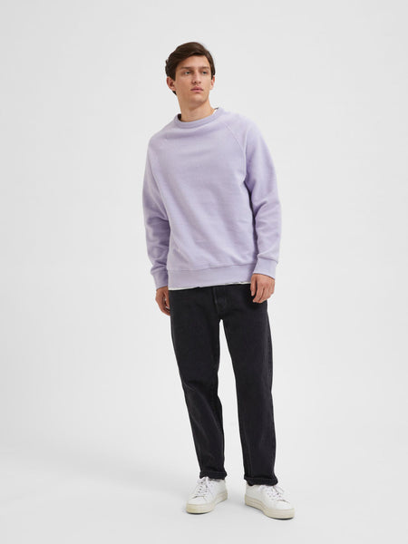 Selected Homme Brushed Sweatshirt Lavender