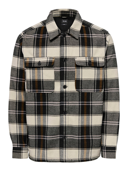 Only & Sons Ash Check Shirt