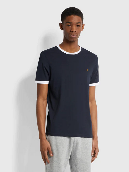 Farah Groves T-shirt Navy