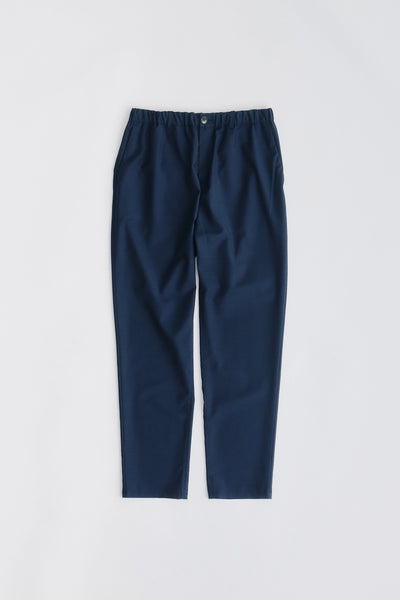 Elasticated Wide Trousers Desert Navy