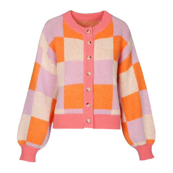 | Cardigan Ruby | Neon Orange