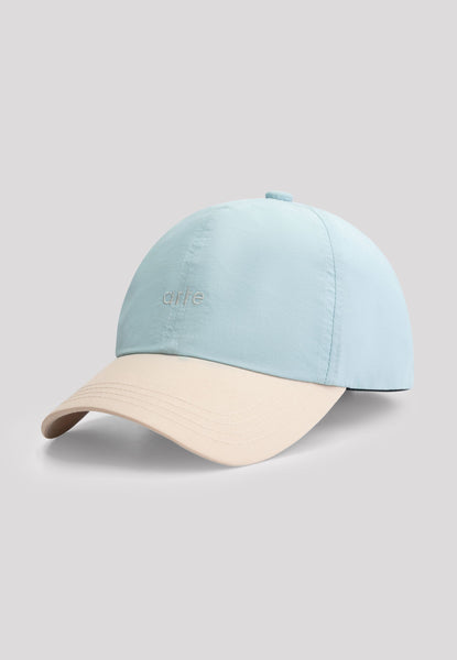 Casquette Cane Drawstring Light Blue / Cream