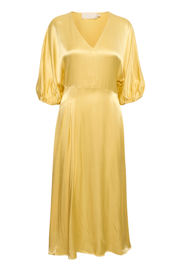 Soaked in Luxury  Citron Yellow Evita Dress