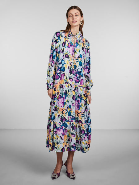 Annina Blue Floral Dress